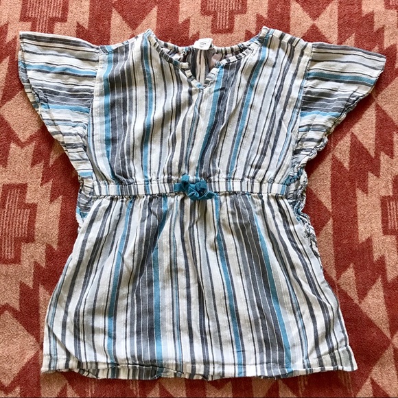 (4) GAP Shirt Skort Stripes Hearts 💕 Matching Set - Picture 2 of 8